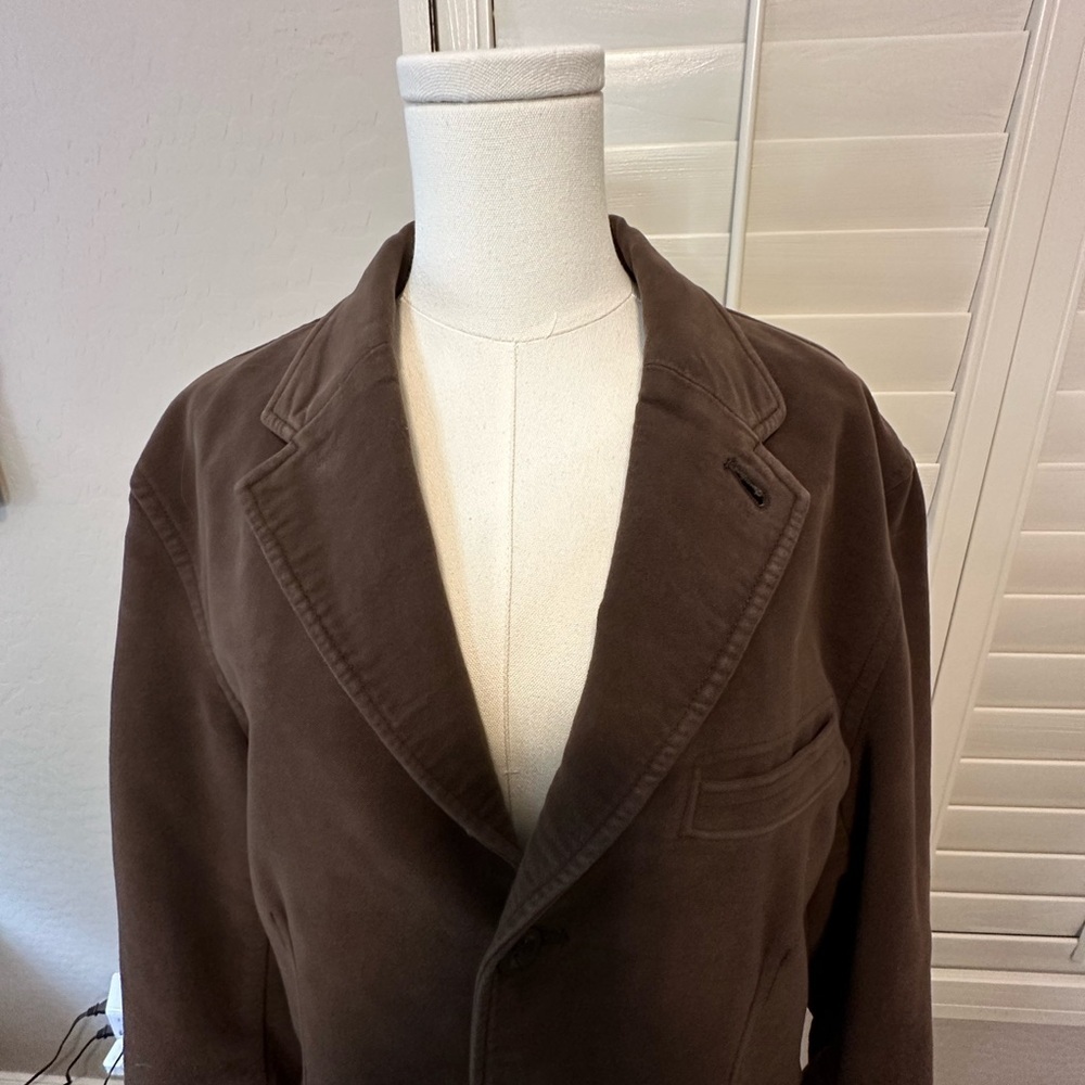 Gap Brown Button‎ Up Women’s Jacket Size Large